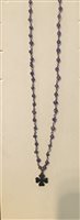 Collana Amen Donna in Argento Ametista AVI90NCR - AVI90NCR